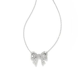 🌙 C718 Kendra Scott Krista Bow Pendant Necklace
